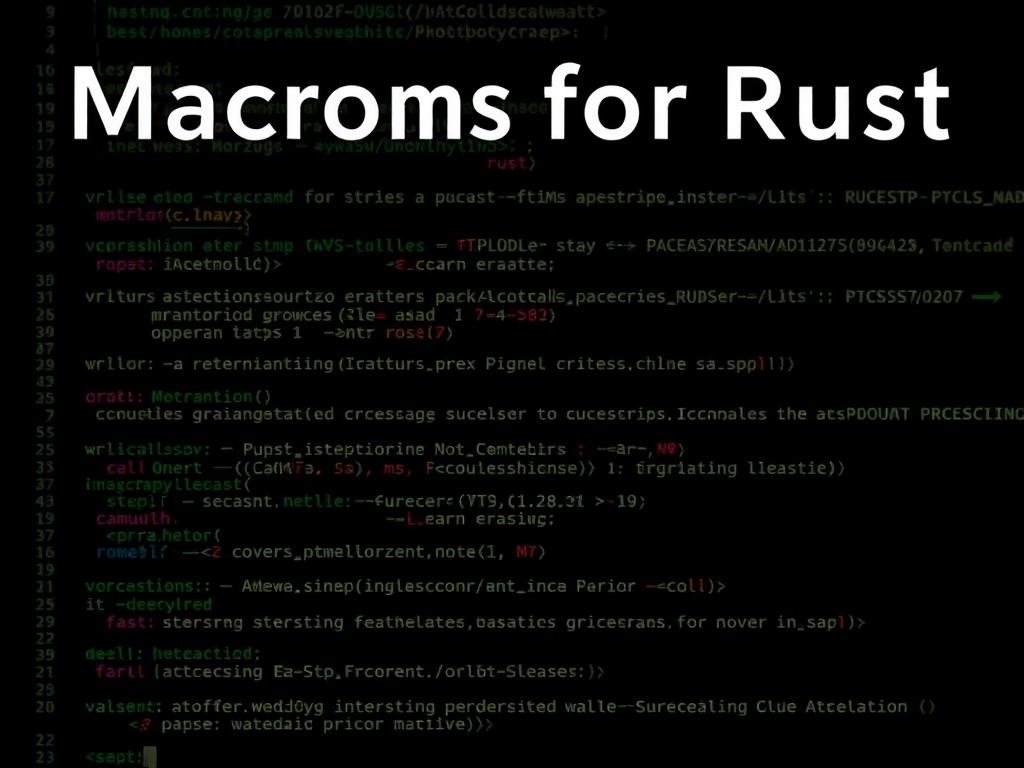 Macros for Rust: automation, advantages, and safety of useфото