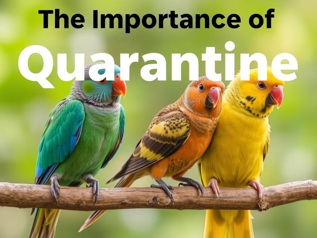     The Importance of Quarantine for New Birds. Escenarios prácticos: cómo aplicar la cuarentena según diferentes situaciones
