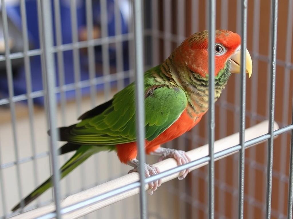     L'importance de la quarantaine pour un nouvel oiseau.. Procédure étape par étape pendant la quarantaine