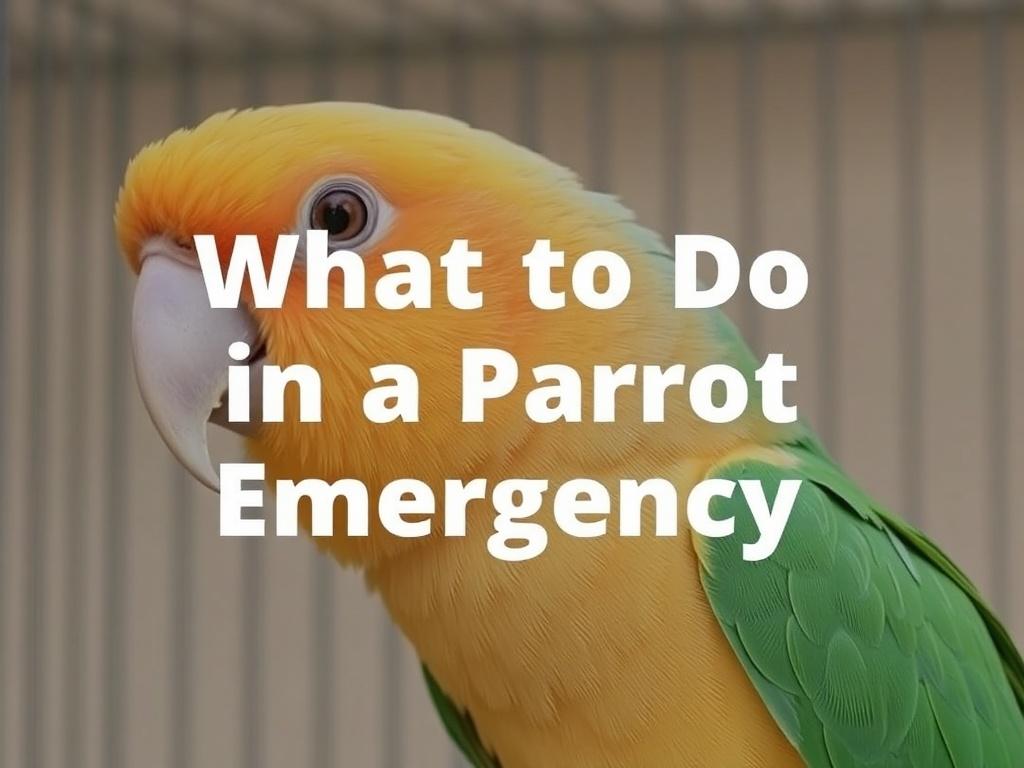     What to Do in a Parrot Emergency. What to Tell the Vet and What to Bring