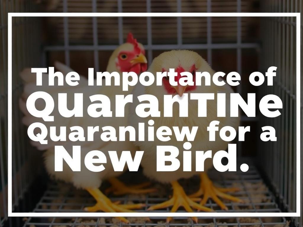 Importance de la Quarantaine pour un Nouvel Oiseau. Bioseguridad y limpieza: prácticas esenciales