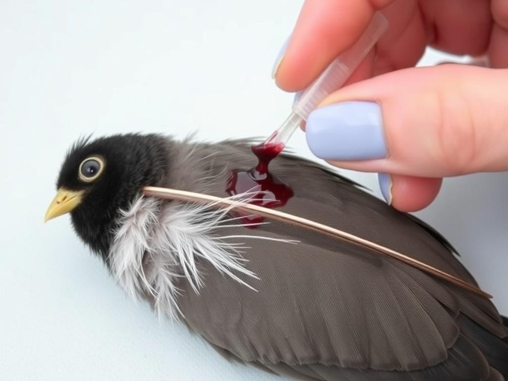 Soigner une Plume Coupée qui Saigne. Cuidados posteriores: limpieza, vigilancia y confort
