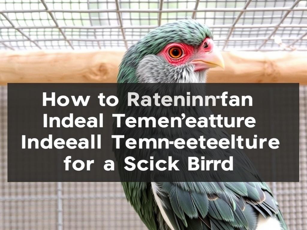Comment Maintenir une Température Ideale pour un Oiseau Malade. Errores comunes y cómo evitarlos