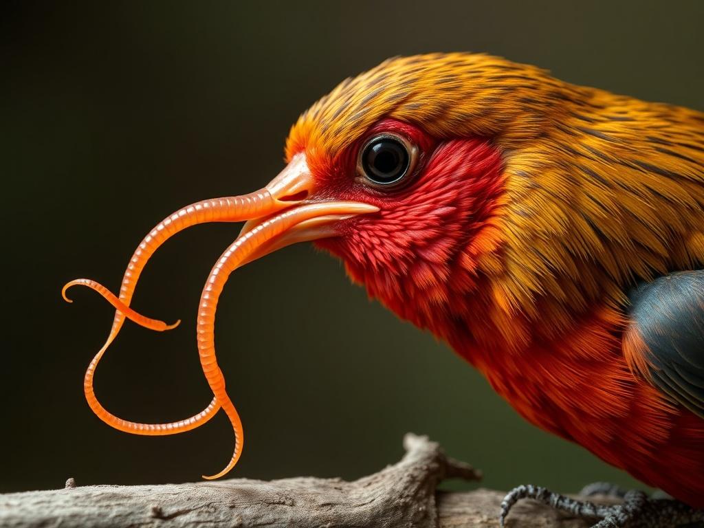     Würmer und andere Endoparasiten beim Vogel. Cómo se transmiten: rutas y factores de riesgo