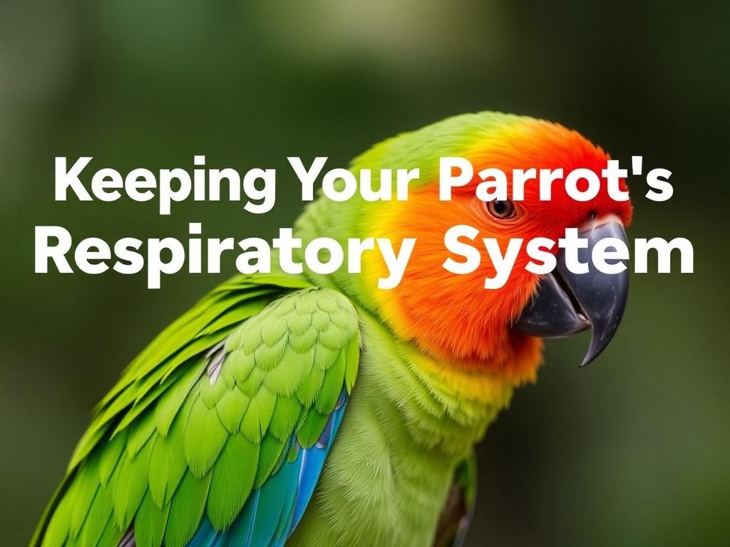     Keeping Your Parrot's Respiratory System Healthy. Early Warning Signs: What to Watch For Every Day