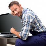 Телевизор включается, но нет изображения — что делать?